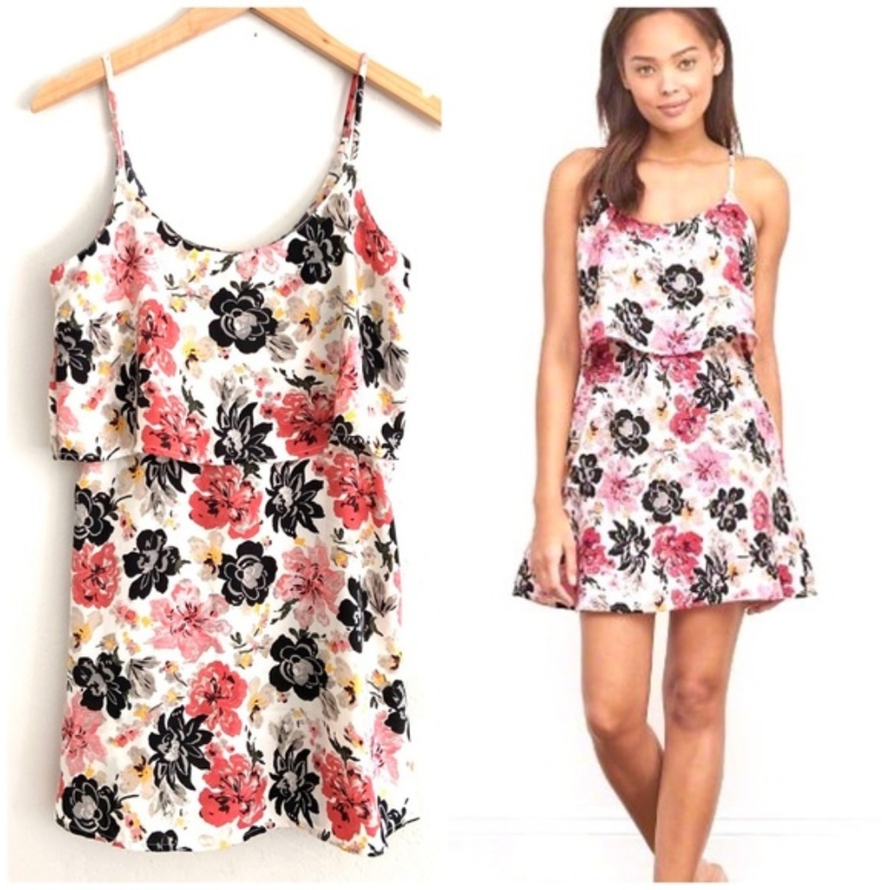 Abercrombie & Fitch Tiered Floral Dress - NWT - Picture 4 of 5